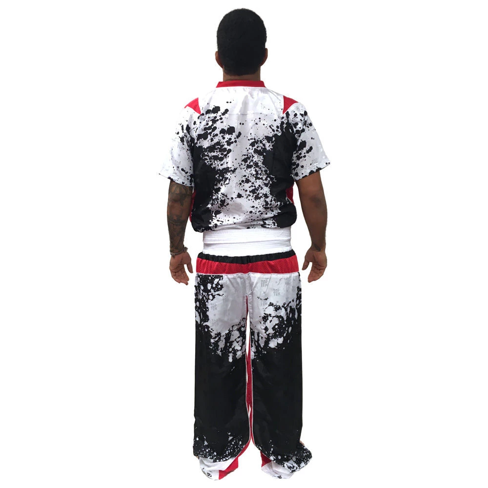 TopTen OFFERS Top Ten Energy Fighter Uniform - White/black/red, 1682-WBR 4 TopTen OFFERS Top Ten Energy Fighter Uniform - White/black/red, 1682-WBR