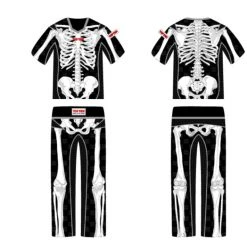 TopTen Top Ten SKELETON Energy Fighter Uniform - Black/white, 1682-SKE 9 TopTen Top Ten SKELETON Energy Fighter Uniform - Black/white, 1682-SKE