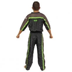 TopTen OFFERS Fight TOP TEN Uniform Mesh - Black/grey/neon Green, 1605-51N