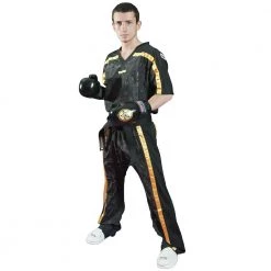 TopTen OFFERS Top Ten Mesh Uniform 1605 Model - Black/gold, 1605-92