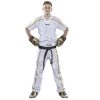 TopTen Top Ten White White Mesh Uniform 1605 Model - White/gold, 1605-10