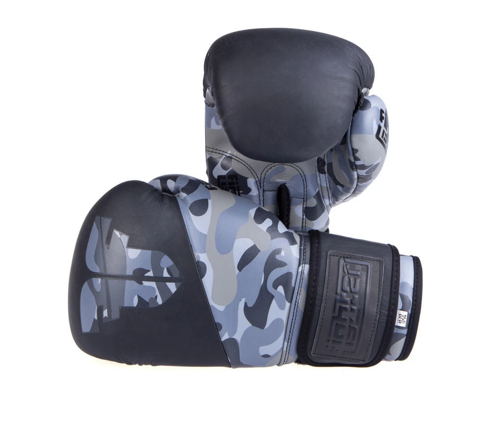 Fighter SPLIT Boxing Gloves - Black/camo, FBG-001BBL 3 Fighter SPLIT Boxing Gloves - Black/camo, FBG-001BBL