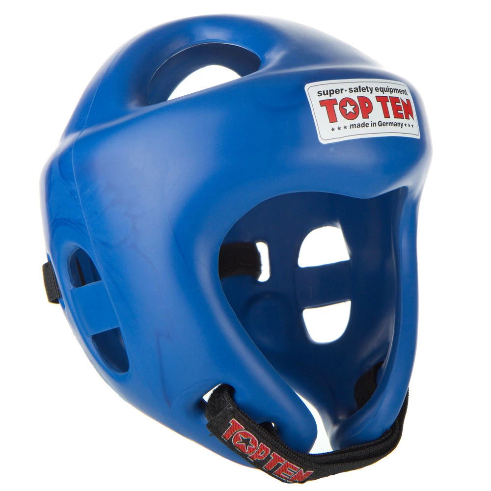 TopTen Top Ten Blue Competition Fight Head Guard - Blue, 1061-B PROTECTION 3 TopTen Top Ten Blue Competition Fight Head Guard - Blue, 1061-B PROTECTION