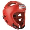 TopTen Red Competition Fight Head Guard - Red, 1061-R