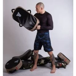 Fighter Kicking Shield - MULTI GRIP - TACTICAL SERIES - Desert TRAINING