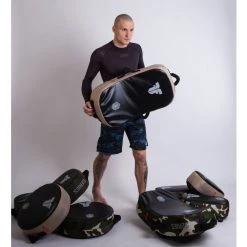 Fighter Kicking Shield - MULTI GRIP - TACTICAL SERIES - Desert TRAINING