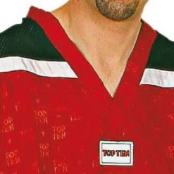 TopTen Top Ten Mesh Uniform 1605 Model - Red/balck, 1605 R
