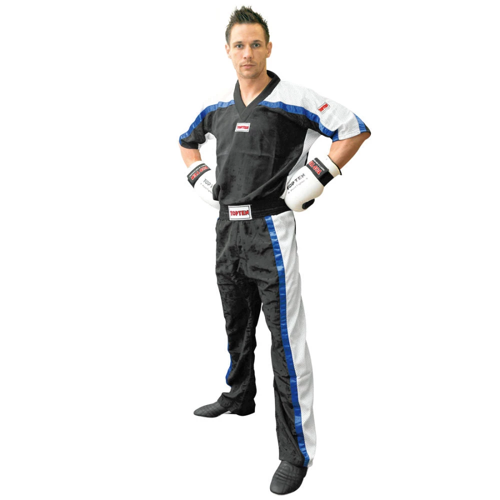 TopTen Top Ten Mesh Uniform 1605 Model - Black/white, 1605 W 3 TopTen Top Ten Mesh Uniform 1605 Model - Black/white, 1605 W