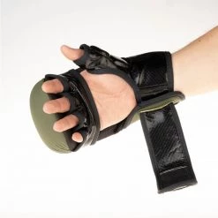 Fighter Training MMA Gloves - Khaki/black, FMG-001