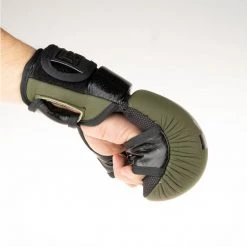 Fighter Training MMA Gloves - Khaki/black, FMG-001