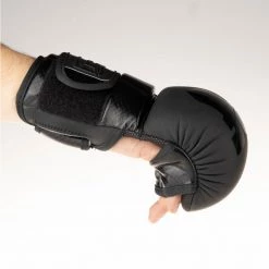 Fighter Training MMA Gloves - Black Logo, FMG-001 18 Fighter Training MMA Gloves - Black Logo, FMG-001