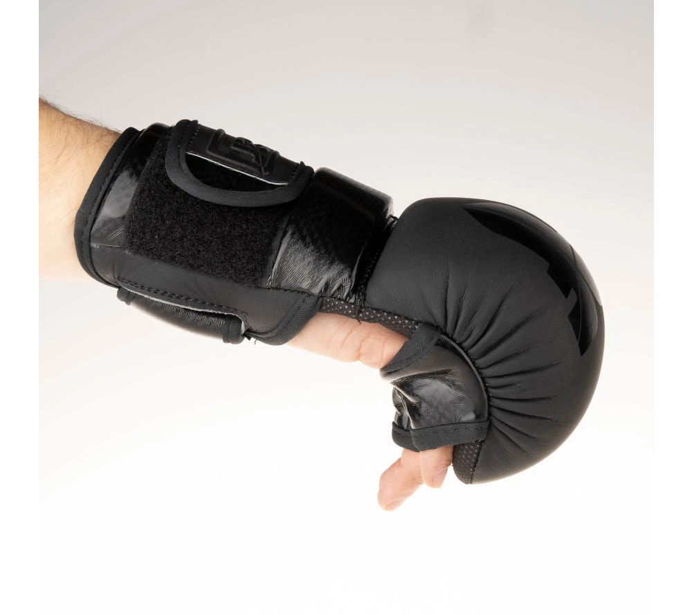 Fighter Training MMA Gloves - Black Logo, FMG-001 8 Fighter Training MMA Gloves - Black Logo, FMG-001