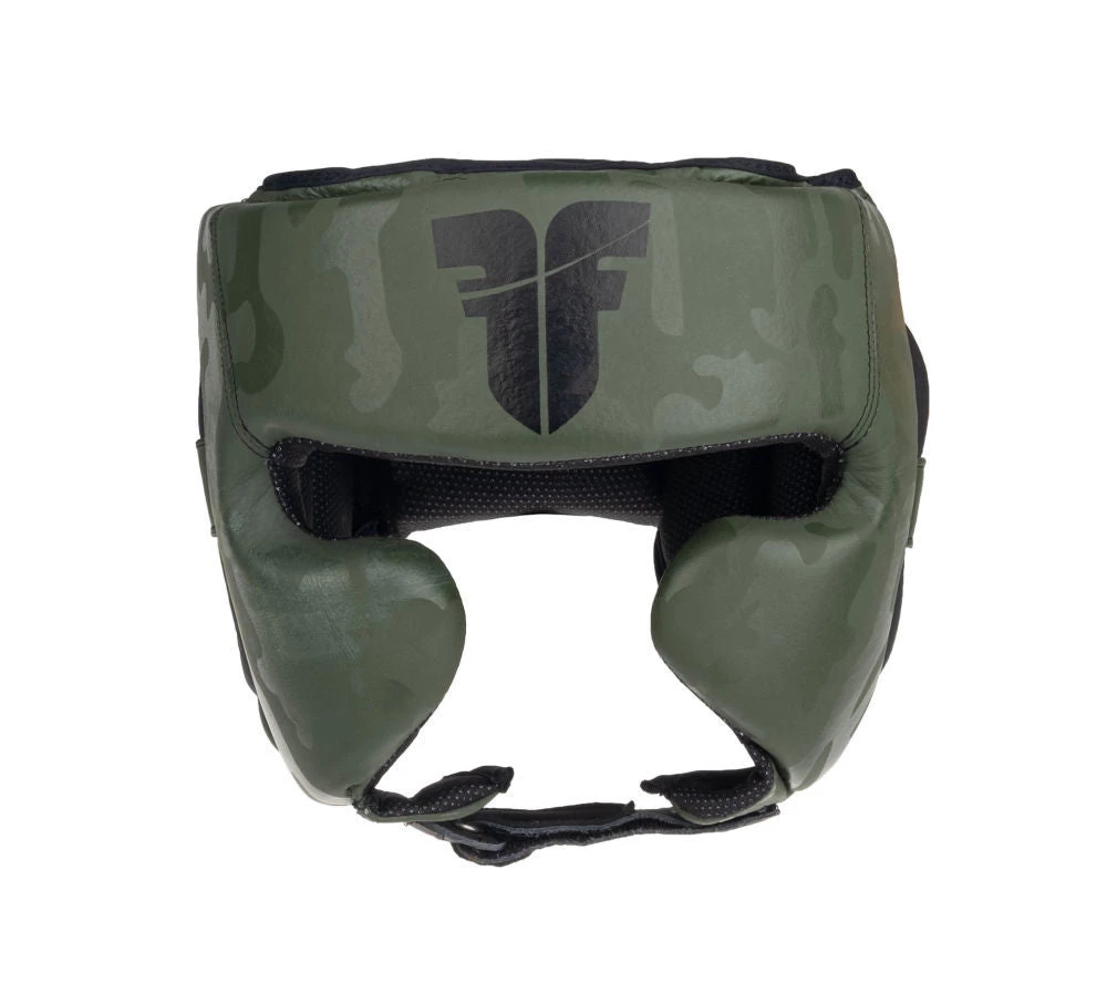 Headguard Fighter Sparring Pro - Khaki/camo PROTECTION 3 Headguard Fighter Sparring Pro - Khaki/camo PROTECTION