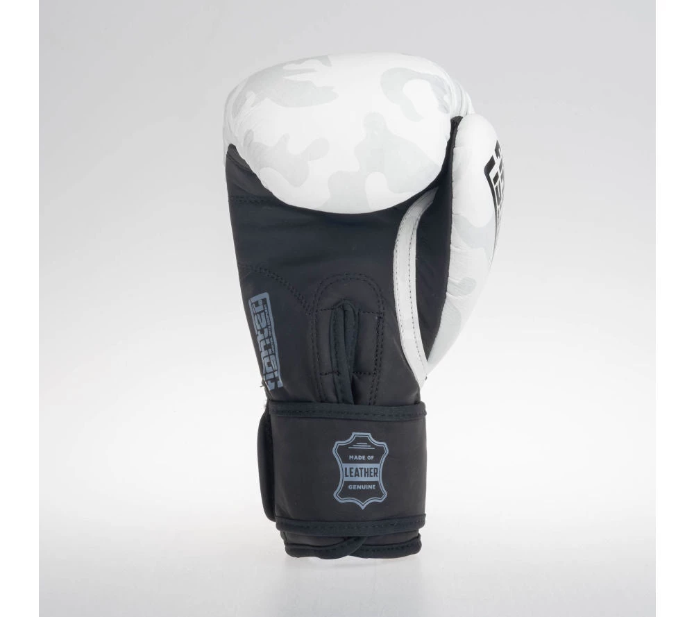 Fighter Boxing Gloves SIAM - White/camo 10 Fighter Boxing Gloves SIAM - White/camo