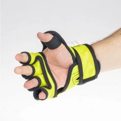 MMA Gloves Fighter Competition - Neon Yellow/camo