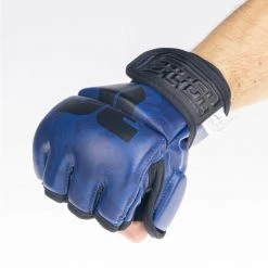 MMA Gloves Fighter Competition - Blue/camo