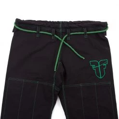 The Fighter SERPENT Ripstop BJJ Gi Uniform - Black, BJJBL-03