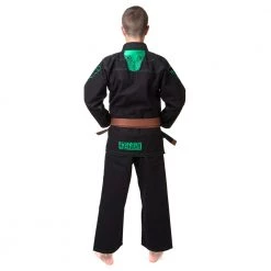 The Fighter SERPENT Ripstop BJJ Gi Uniform - Black, BJJBL-03