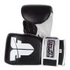 Bag Gloves Fighter Velcro - Black/white, Je-perf