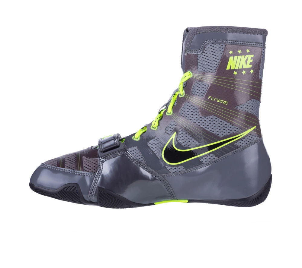 FOOTWEAR Boxing Shoes NIKE HyperKO - Grey/neon Yellow, 634923-007 2 FOOTWEAR Boxing Shoes NIKE HyperKO - Grey/neon Yellow, 634923-007