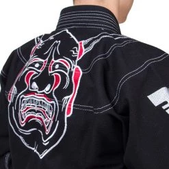 OFFERS Fighter BJJ Gi Demon Uniform - Black, BJJB-01