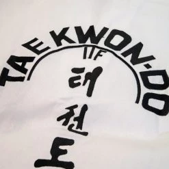 TopTen TOP TEN ITF KYONG Student Uniform - Embroidered White TKD Dobok, 16691-1