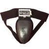 PROTECTION Fighter Steel Groin Guard Grey/negro, JE-1577
