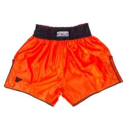 Fighter Thai Shorts Bangkok Plain - Orange/black, FP07 APPAREL