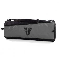 Fighter Round Shoulder Bag - Black/grey, FSB-04
