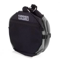 Fighter Round Shoulder Bag - Black/grey, FSB-04