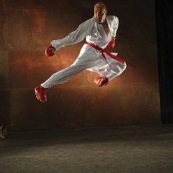 Hayashi WKF Foot And Shin Protection - Blue, 343-6 16 Hayashi WKF Foot And Shin Protection - Blue, 343-6