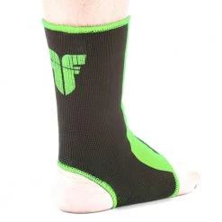 Ankle Support Fighter - Black/neon Green, FAS-05