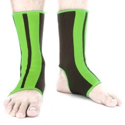 Ankle Support Fighter - Black/neon Green, FAS-05