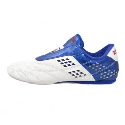 FOOTWEAR TopTen BUDO ITF Laceless White & Blue Lightweight Taekwon-Do Shoes, 543-16 13 FOOTWEAR TopTen BUDO ITF Laceless White & Blue Lightweight Taekwon-Do Shoes, 543-16