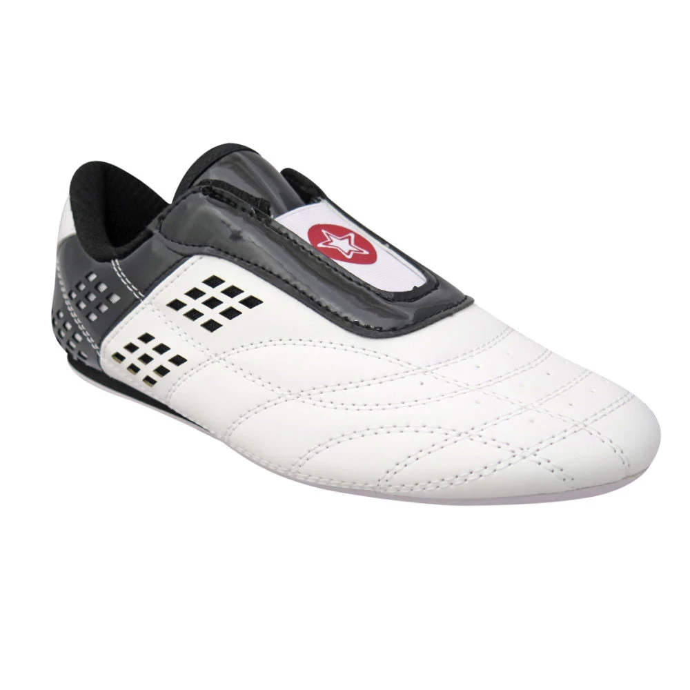 TopTen BUDO Laceless Black & White Lightweight Vented Martial Arts Shoes, 543-9 FOOTWEAR 8 TopTen BUDO Laceless Black & White Lightweight Vented Martial Arts Shoes, 543-9 FOOTWEAR