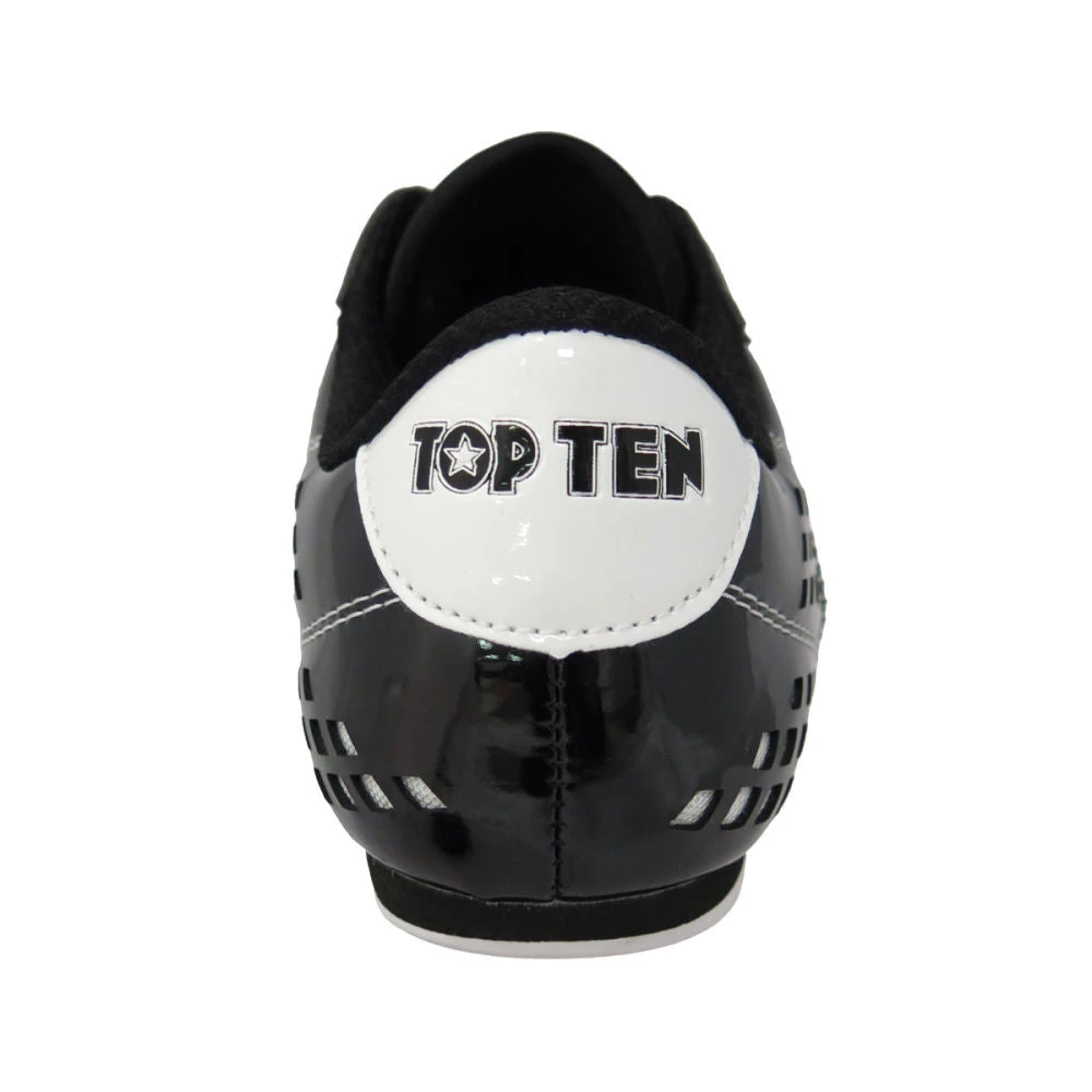 TopTen BUDO Laceless Black & White Lightweight Vented Martial Arts Shoes, 543-9 FOOTWEAR 5 TopTen BUDO Laceless Black & White Lightweight Vented Martial Arts Shoes, 543-9 FOOTWEAR