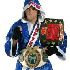 TopTen TOP TEN Boxing Robe - Blue/white, 1919-6