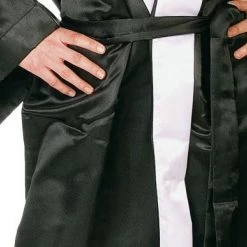 TopTen Top Ten Boxing Robe - Black/white, 1919-9