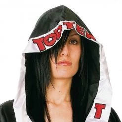 TopTen Top Ten Boxing Robe - Black/white, 1919-9