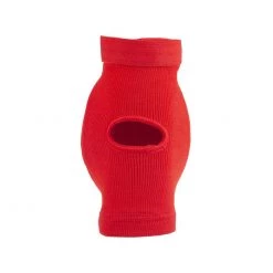 Fighter FF Elbow Guard Red Oval Cup Protector With Elastic Strap, FEG-01R PROTECTION
