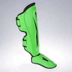 PROTECTION Fighter Shinguards Thai Ergo - Green/black, FSG-004GNB 10 PROTECTION Fighter Shinguards Thai Ergo - Green/black, FSG-004GNB