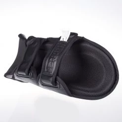 Fighter Shinguards Thai Ergo - Black/red, FSG-004BR