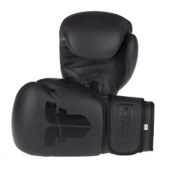 Fighter SIAM Boxing Gloves - Black, FBG-001B