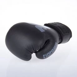 Fighter SIAM Boxing Gloves - Black/grey, FBG-003B