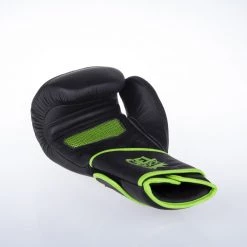 Fighter Safety Bag Gloves - Black/green, FBG-005