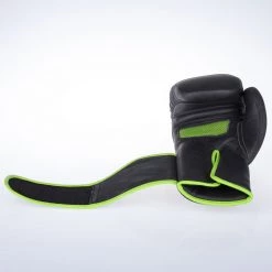 Fighter Safety Bag Gloves - Black/green, FBG-005