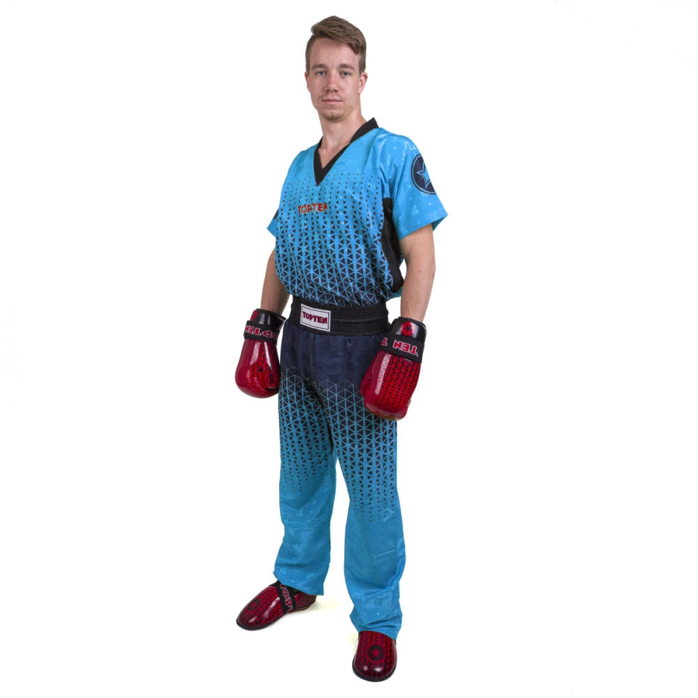 TopTen UNIFORMS TOP TEN Graphic Uniform - Blue/navy Blue, 16831-BLBL 3 TopTen UNIFORMS TOP TEN Graphic Uniform - Blue/navy Blue, 16831-BLBL