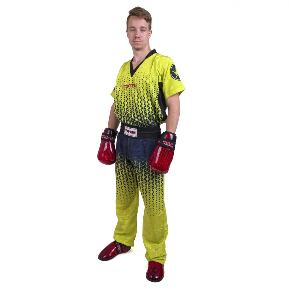 TopTen UNIFORMS TOP TEN Graphic Uniform - Yellow/blue, 16831-YB 3 TopTen UNIFORMS TOP TEN Graphic Uniform - Yellow/blue, 16831-YB