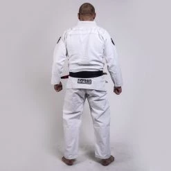 Fighter BJJ Gi Pearl Weave Uniform - White, BJJBW-08 UNIFORMS 17 Fighter BJJ Gi Pearl Weave Uniform - White, BJJBW-08 UNIFORMS