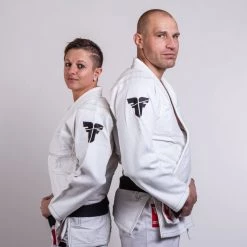 Fighter BJJ Gi Pearl Weave Uniform - White, BJJBW-08 UNIFORMS 20 Fighter BJJ Gi Pearl Weave Uniform - White, BJJBW-08 UNIFORMS